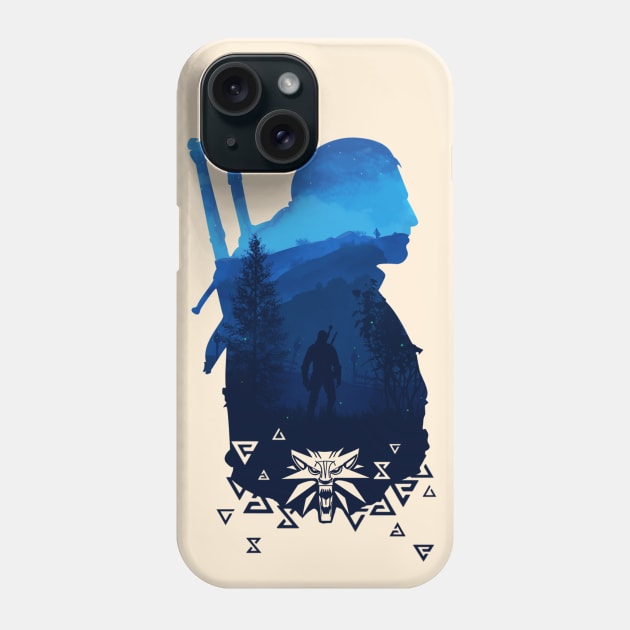 The witcher Phone Case by TeeDraw