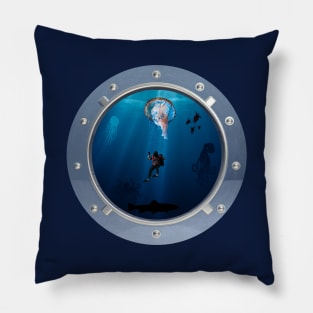 Deep Dive Parachuting Pillow