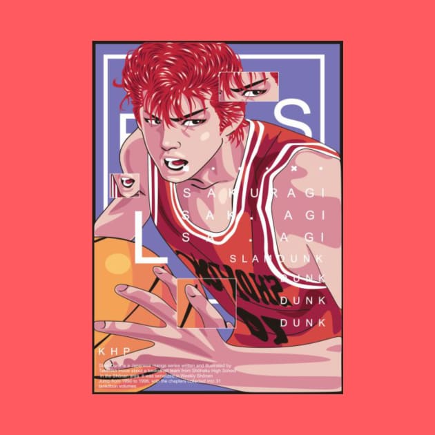 Hanamichi Sakuragi by Kukuh_handal