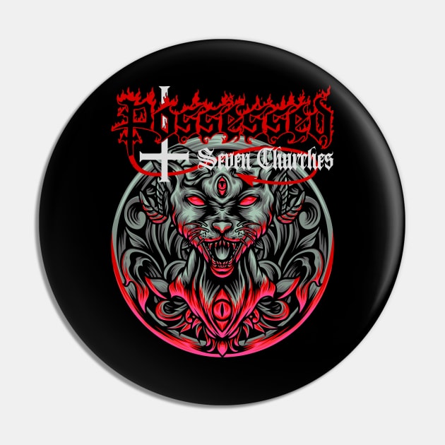 Possessed Beyond the Gates Pin by NEW ANGGARA