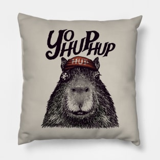 Capyrate - YoHupHup Pirate Capybara Yo Ho Ho Yohoho | Capy Yuzu | Pet Mat Bandata Pillow