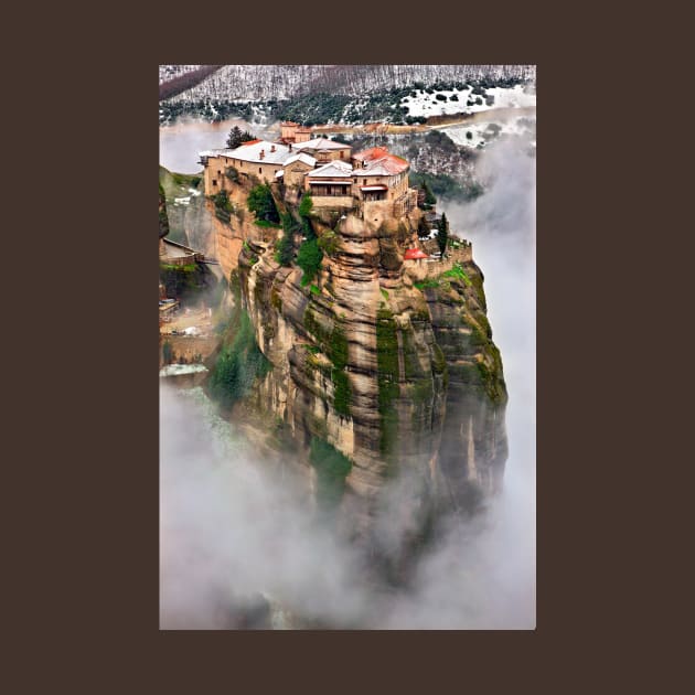 The flying monastery-Meteora by Cretense72