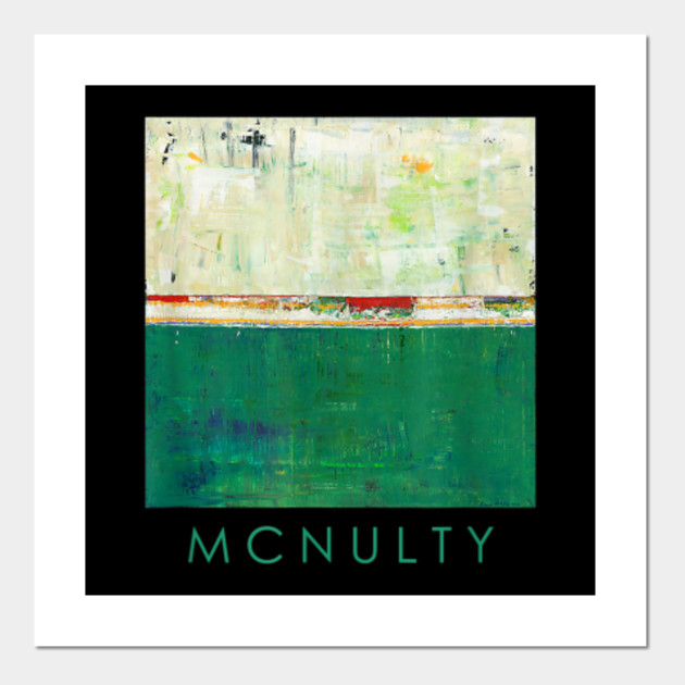Abstract Painting Art T Shirt Irish Ireland Green Mcnulty Irish