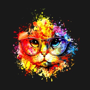 kitten watercolor T-Shirt