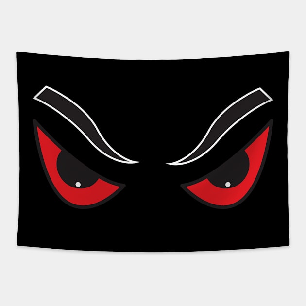 red eyes Tapestry by Zailani