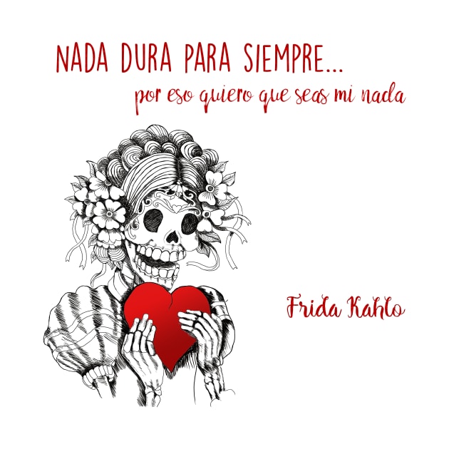 Frida Kahlo Love Quote in Spanish by cynthiacabello