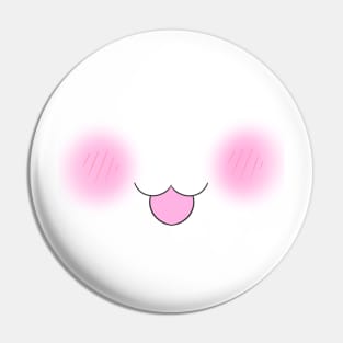 Kawaii Open Smile Pin