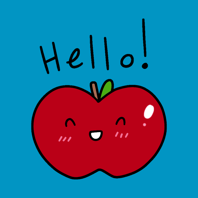 Hello! Apple by saradaboru