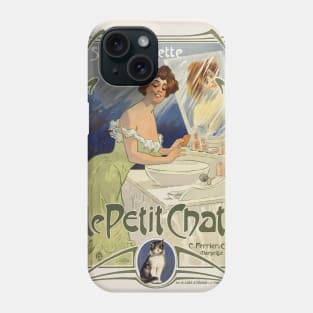 Savon de toilette - Le Petit Chat France Vintage Poster 1899 Phone Case