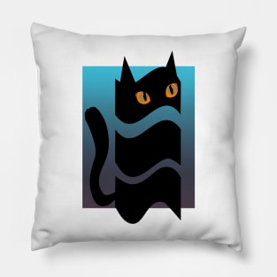 blacat design Pillow