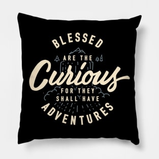 Curious Adventurer Pillow