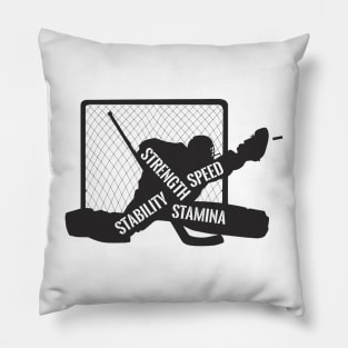 Ice hockey goalie Pillow