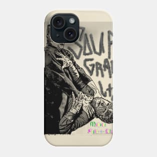 Monster Fight (black N white) Phone Case