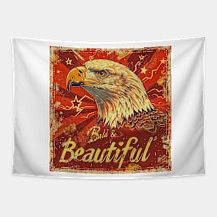 Majestic American Eagle: Bald, Beautiful and Powerful Tapestry