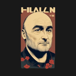 phil collins // vektor art design v10 T-Shirt