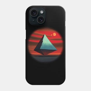 Moon Pyramid Phone Case