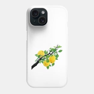 February 2nd birthday flower Phone Case