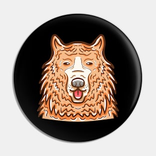 Collie dog Pin