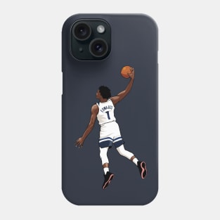 Anthony Edwards Vector Dunk Phone Case