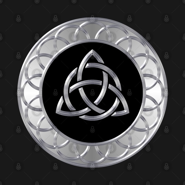 Triquetra Medallion by Dark Night Designs