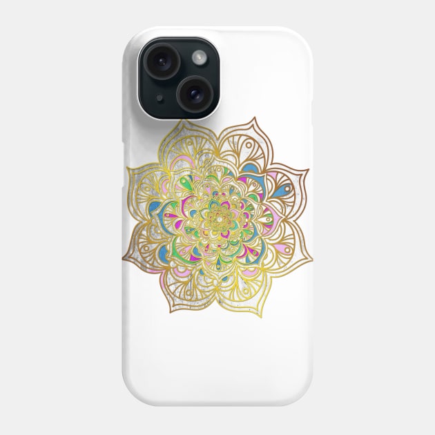 Mandala - Colors Phone Case by aleibanez