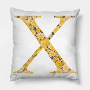 Chi Sorority Sunflower Sticker Pillow