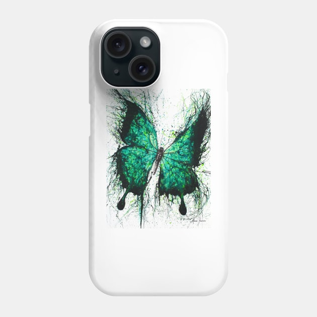 Night Garden Butterfly Phone Case by AshvinHarrison