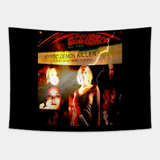 Mystic Demon Killer lightning Tapestry