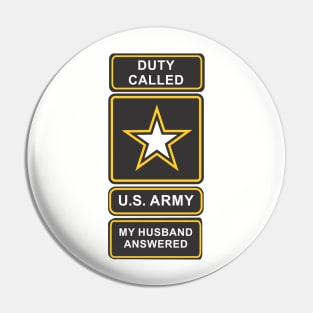 DutyCalledArmy Husband Pin