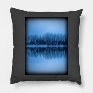 Winter reflect Pillow