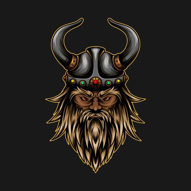 Viking head by JagatKreasi