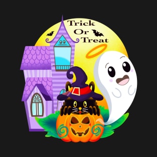 Trick or treat Helloween T-Shirt