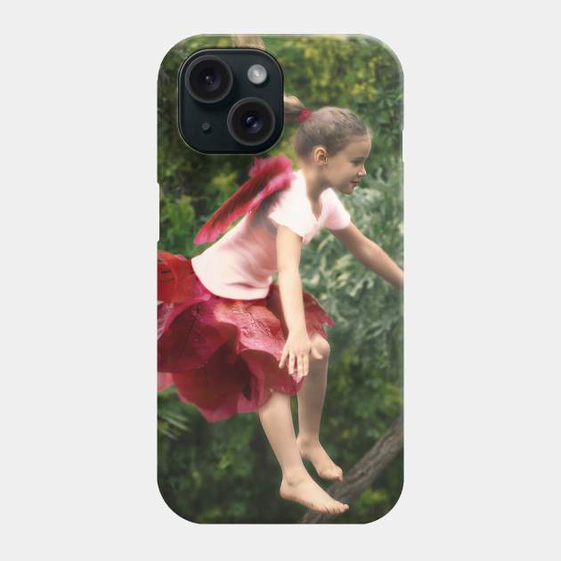 The Fairy At The Bottom Of My Garden... Phone Case by micklyn