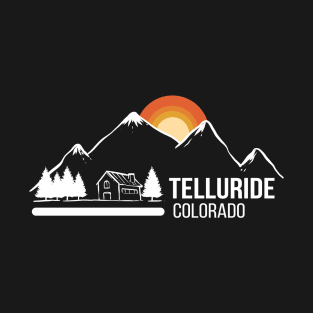 National Park Rocky Mountains Colorado Telluride T-Shirt