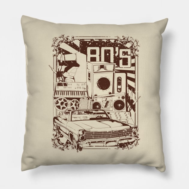 80's Pillow by MeAsma