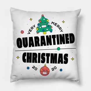 Quarantined Christmas 2020 Pillow