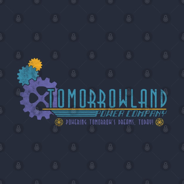 Tomorrowland Power Company (Teal) by CFieldsVFL