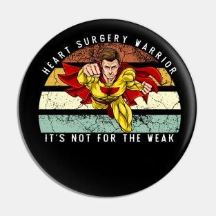 Heart Surgery Recovery Gift, Heart Surgery Warrior Pin