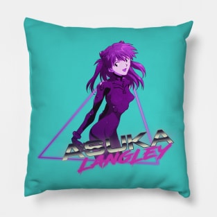 Asuka Langley Retrowave Pillow