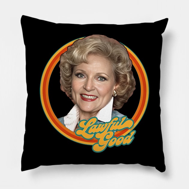 Rose Nylund ∆ Lawful Good ∆ Golden Girls Pillow by DankFutura