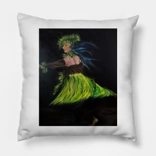 Merrie Monarch Aloha Hula Pillow