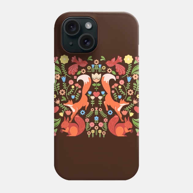 Early Autumn Forest Frolic Phone Case by LittleBunnySunshine