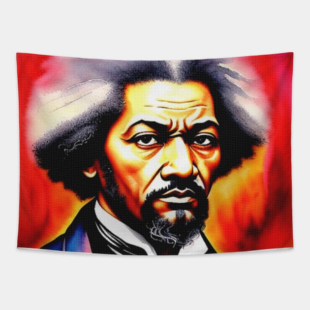 Faces of Frederick Douglass Tapestry by truthtopower