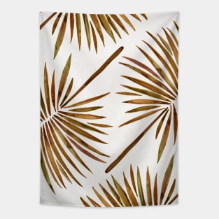 fan palm sepia Tapestry