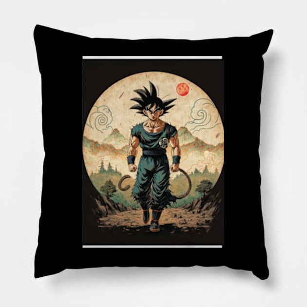 Goku Pillow by TshirtMA