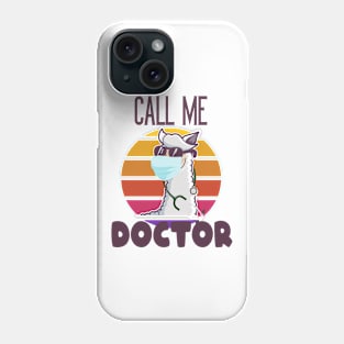 Funny Llama Doctor Phone Case