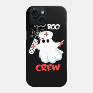 Boo boo crew tshirt halloween costume gift Phone Case