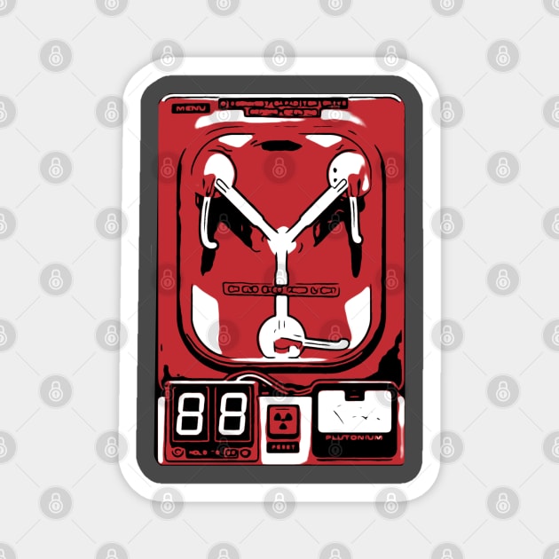 Flux capacitor Magnet by Jldigitalcreations