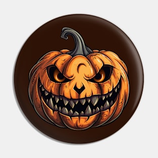 Halloween Jack-o-Lantern Pumpkin Pin