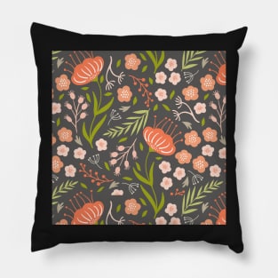 Autumn Flowers Pillow